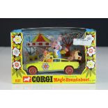 Boxed Corgi 807 Dougal's Magic Roundabout Car in excellent condition with unused sticker sheet,