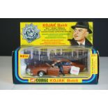 Boxed Corgi 290 Kojak Buick diecast model set complete with figure and inner display, near mint with