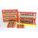 10 Boxed Hornby OO gauge items of rolling stock to include R4172, R233 x 4, R4171, R4170 and R219