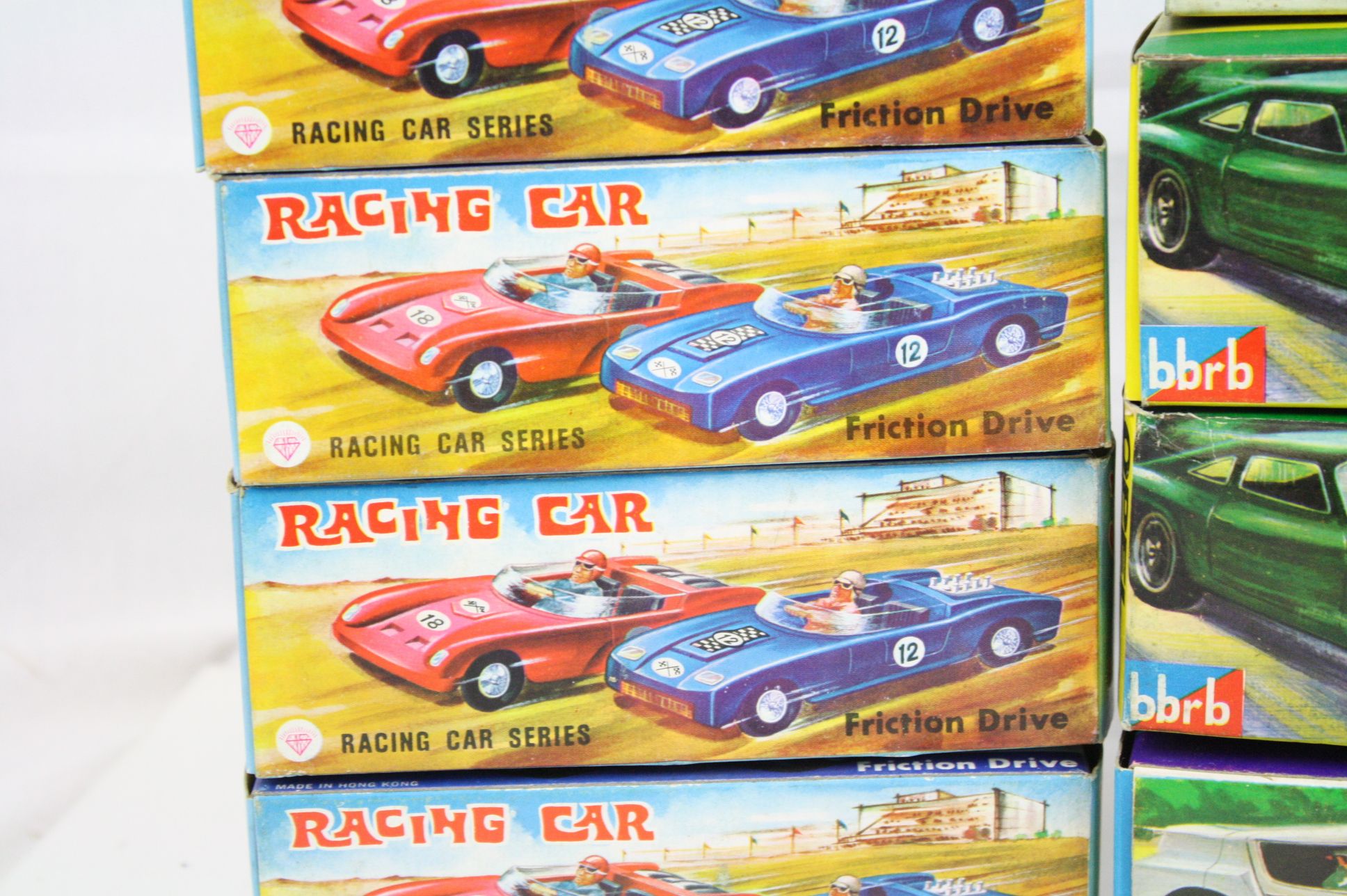 15 Boxed plastic Friction Powered models, all made in Hong Kong, to include 7 x Fast Racer, 4 x - Image 2 of 6