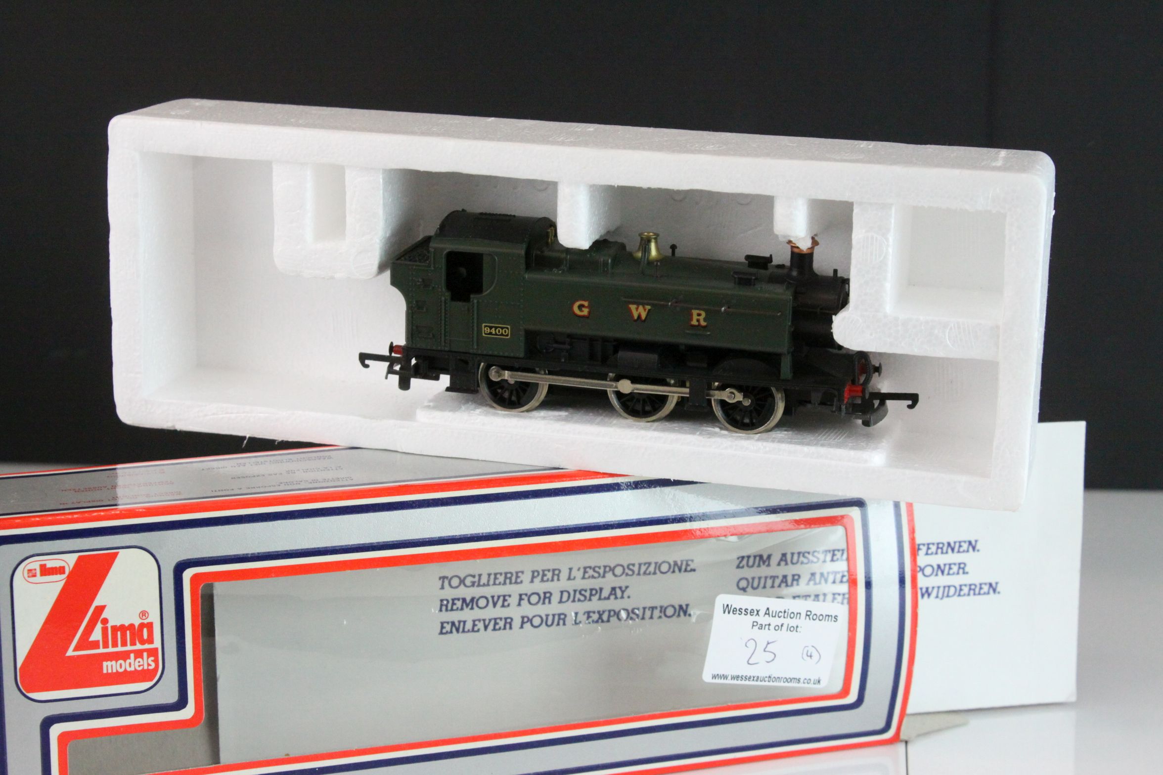 Four boxed OO gauge locomotives to include 2 x Lima (205111MWG GWR 2-6-2 & 205117MWG GWR 0-6-0) - Image 8 of 13