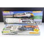 Two boxed Hornby OO gauge train sets to include R691 Midland Belle and R696 Intercity 225, both
