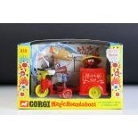 Boxed Corgi 859 Magic Roundabout Mr McHenry's Trike & Zebedee-Box diecast model, complete and near