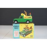 Boxed Corgi 472 Public Address Vehicle diecast model complete with both figures, in excellent