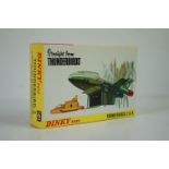 Boxed Dinky 101 Thunderbirds 2 & 4 diecast model complete and in near mint / shop stock condition,