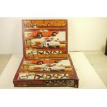 Two boxed Ideal The Dukes of Hazzard electric slot racing sets, both appearing complete but