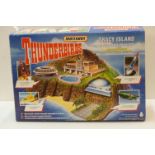 Boxed Matchbox Thunderbirds Tracy Island electronic playset, appearing complete but unchecked.