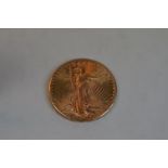 A United States of America Liberty Standing 1927 Twenty Dollar gold coin