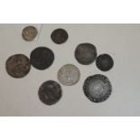 A collection of British hammered silver coins to include coins from the reign of Henry III, Edward