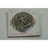 A United States Of America Sterling Silver Commemorative Medallion, Daniel Boone "Founding Of