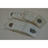 A collection of approx 30 x United States Of America Five Cent coins dating from 1902 through to