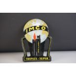 Mid 20th century Advertising Metal ' Imco Triple-Super ' Lighter Shop Display Stand, 15.5cms high