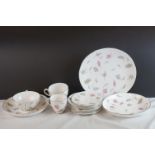 Tuscan ' Windswept ' Part Dinner and Tea Service including Dinner Plates, Side Plates, Tea Plates,
