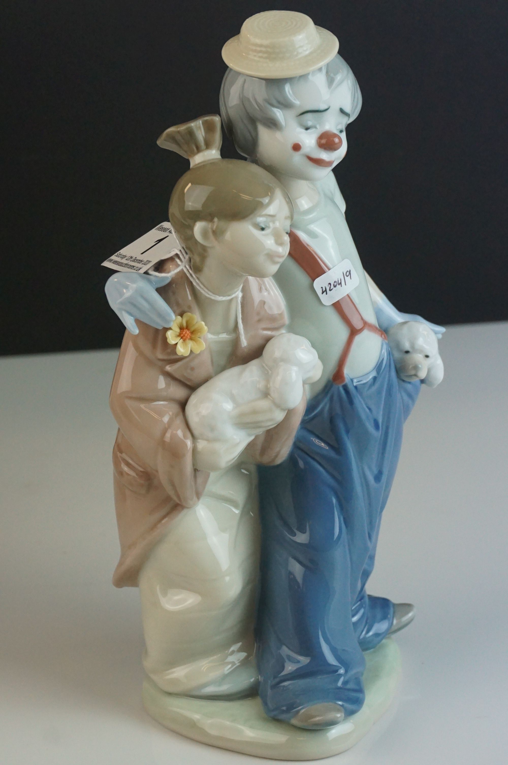 Boxed Lladro Figure ' Forever Pals ' no. 7686, Lladro Society 2000 - Image 3 of 5