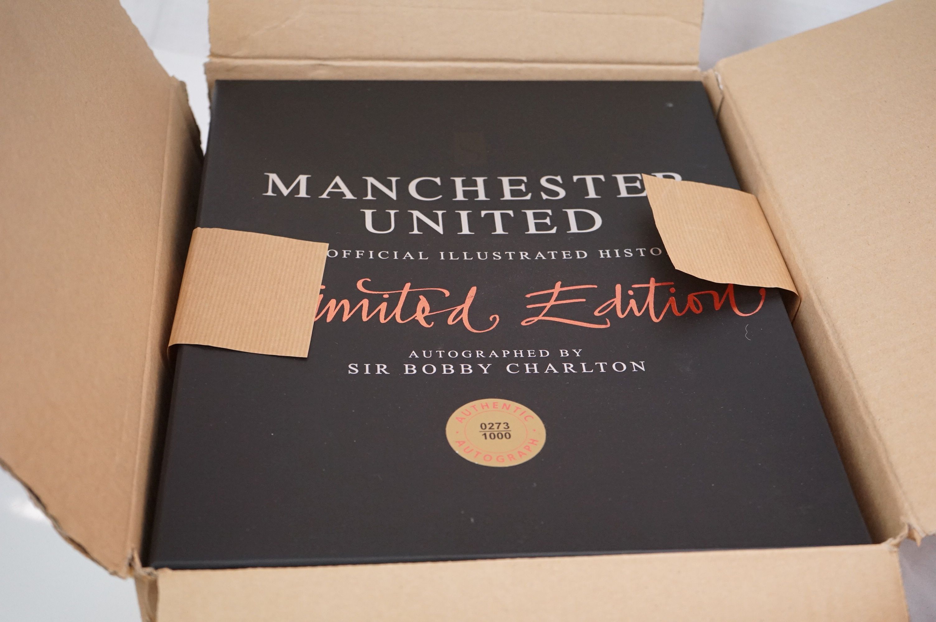 Mixed Lot of Ephemera including Manchester United Limited Edition Official Illustrated History, - Image 4 of 4