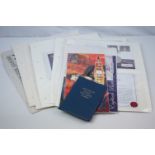 Coins and Stamps - Five Coin Cover Sets including Spirit of 60's and Royal British Legion, Britain's