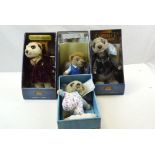 Four Boxed Yakov's Toy Shop Meerkats