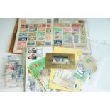 Stamp Album containing a quantity of World Stamps, used and hinged