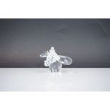 Swarovski Crystal ' Blue-Eyed ' Dumbo 7640/100 with Disneyland Mirror (in original box)