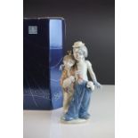 Boxed Lladro Figure ' Forever Pals ' no. 7686, Lladro Society 2000