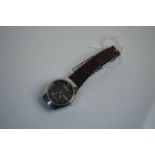 Gentleman's Citizen Automatic Mechanicl Watch with date aperture, on leather strap