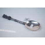 Pewter and White Metal Anointing Spoon