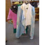 2 x Japanese or Chinese items of clothing, silk and embroidered throughout including a Chinese
