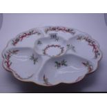 Royal Worcester pattern Holly Ribbons, serving tray