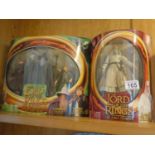 Lord of the Rings, Fellowship of the Ring, box containing 3 figurines, Gandalf and 1 one