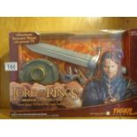 Lord of the Rings, a television interactive Battlefield wireless sword, boxed and un-used
