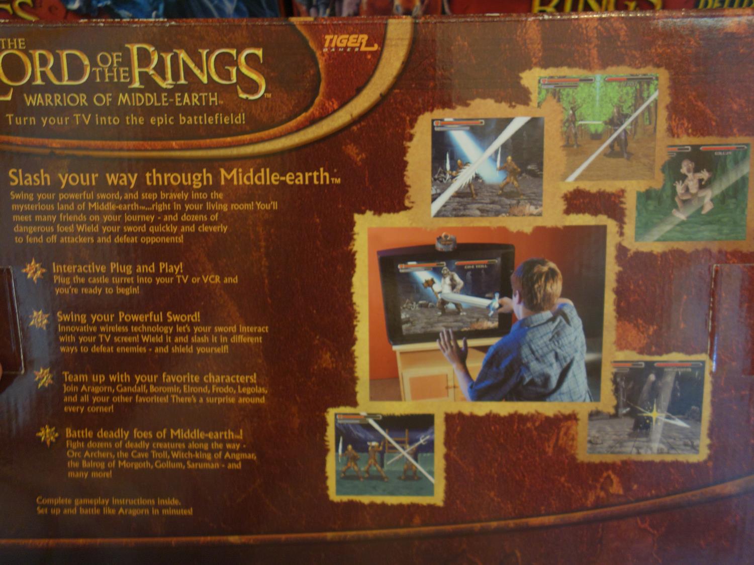 Lord of the Rings, a television interactive Battlefield wireless sword, boxed and un-used - Image 2 of 2