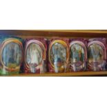 Lord of the Rings, 5 x boxed figurines including Merry & Pippin, Frodo,