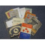 War Time magazine memorabilia, including Atlantic Bridge, Battle of Britain Diary, several