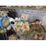 Hermann, 3 x Teddy Bears with certificates including Growlers, and 1 Nonsuch Bear, also with