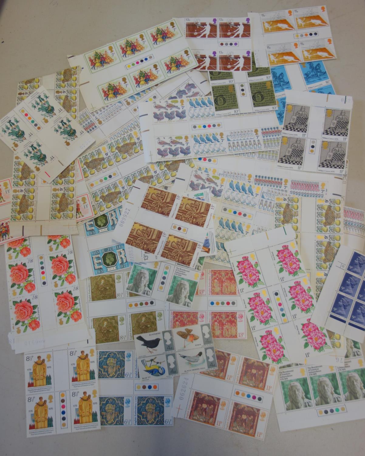 Stock sheets of English stamps, and 5 x albums containing English stock stamps - Image 16 of 20