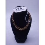 9ct GOLD h/m Belchour chain, 18 grams 20" long