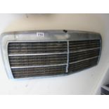 Vintage Mercedes Car Grill with Badge 1980's