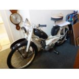 Raleigh Automatic RM6 restored Moped, a striped back and restored paint work, running order, still