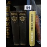 Winston Churchill, The Second World War, 2 x hard backed books published by Cassell, both First