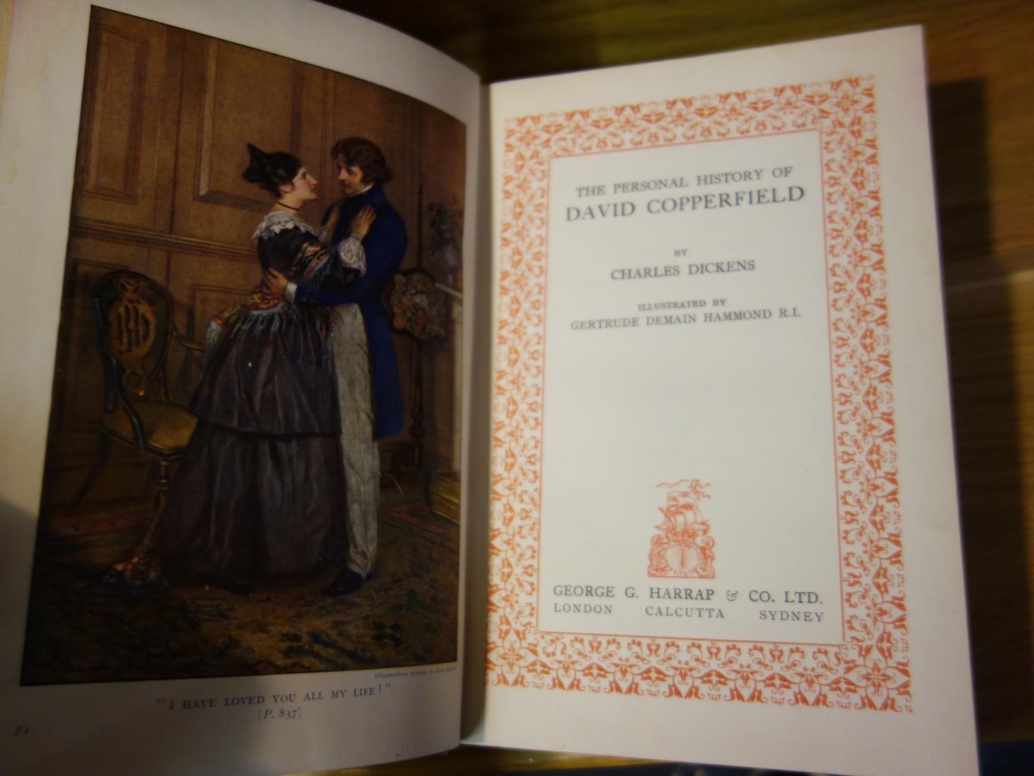 Charles Dickens, 11 copies of The Fireside Dickens and 4 other books by Charles Dickens - Image 3 of 5