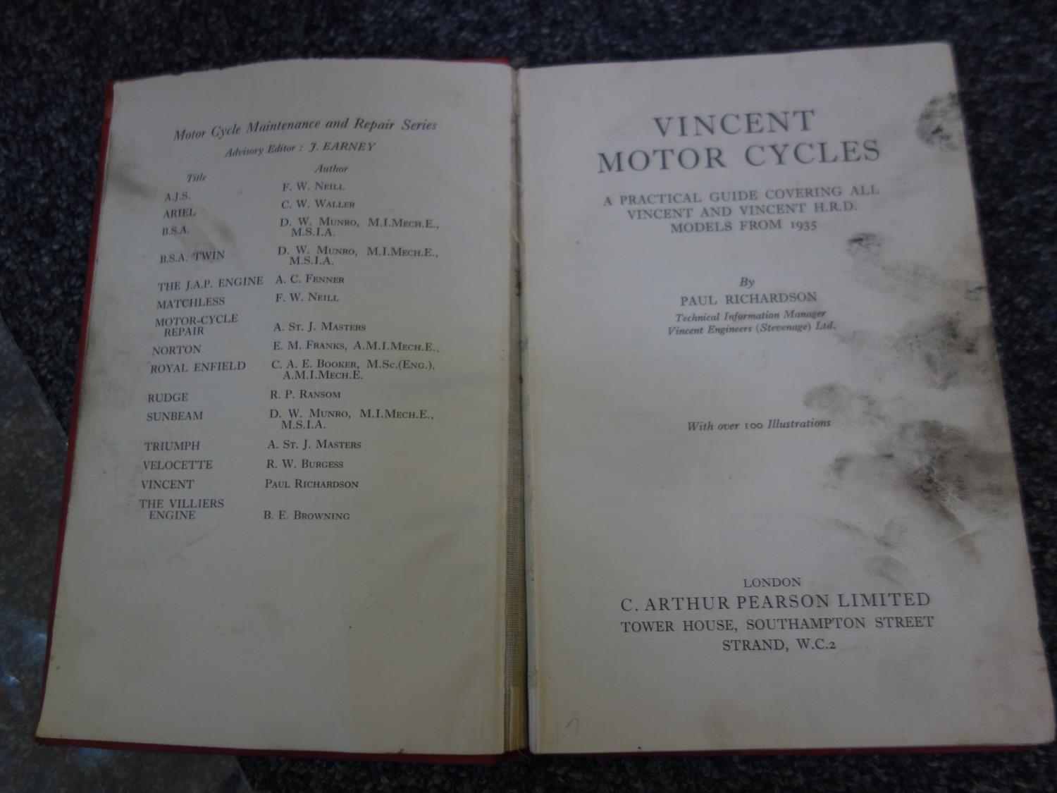 Vincent Motorcycles, a practical guide covering all Vincent and all HRD models from 1935 by Paul - Image 4 of 4