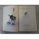 Walter Pritchard Eaton, First Edition copy of On the Edge of the Wilderness, published Jonathan Cape