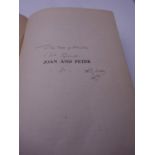 H G Wells signed copy of Joan & Peter First Edition green hard back cover publishers Cassell & Co