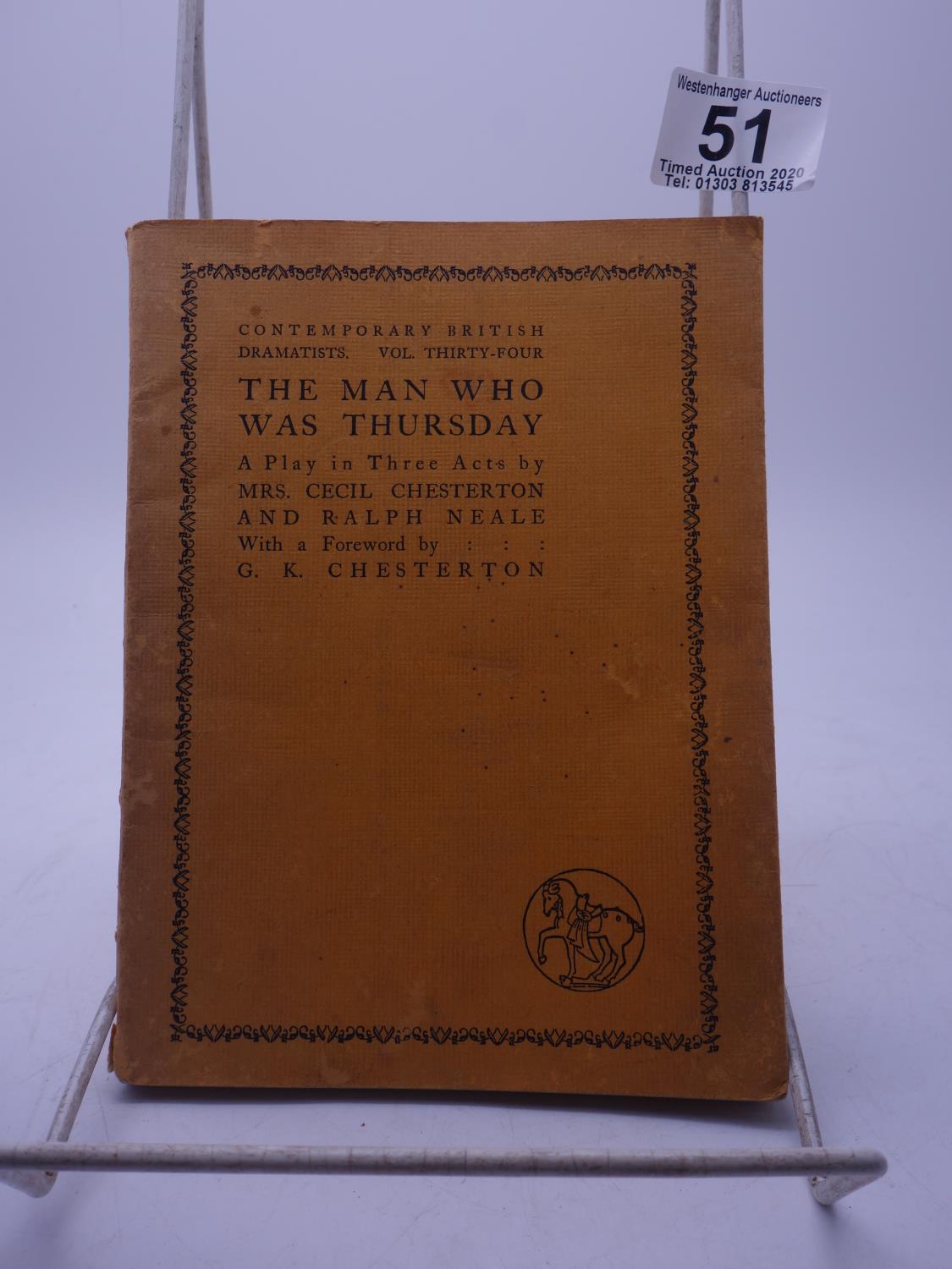 G K Chesterton, First Edition paper back dated 1926 + hardback 1 st edition the crimes of England - Image 6 of 8
