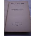 Algernon Blackwood, First Edition copy of The Listener and other stories, published by Nash 1907,