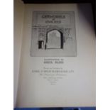 A hard back copy Catherdrals and Churchs England by Cecil Aldin A hard back copy, memorials of