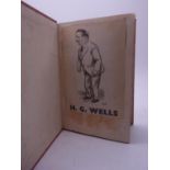 H G Wells, The New Machiabelli, First Edition review copy with John Lanes Comments, 1911 caricature