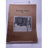 Weardale Manor Kent, a rare complete Auction sale catalogue for the house contents sale, July