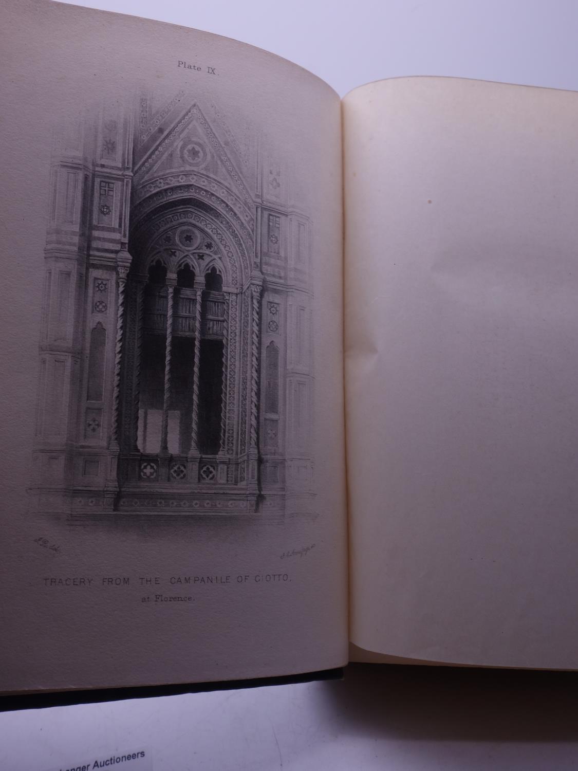 John Ruskin, First Edition copy The Seven Lamps of Architecture, published George Allen, 1906 - Image 6 of 8