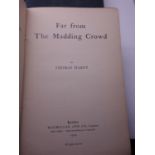 Thomas Hardy, 6 x hard back books published by Macmillan & Co, all published 1903 or 1904 titles